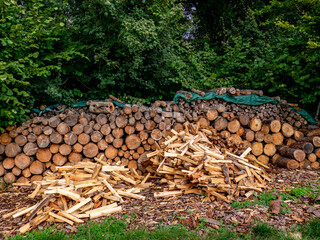 Brennholzlager © focus finder