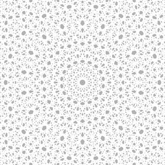 White lace texture. Round pattern.