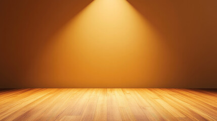 Discover an elegant stage design featuring a single spotlight. Soft shadows create a sophisticated ambiance, perfect for artistic performances or events.