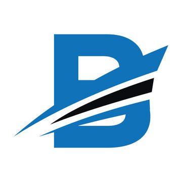 recommend clip art: Initial Speed boat Logo combine with letter B vector template