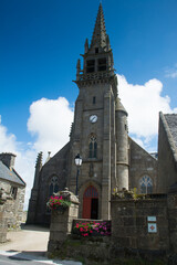 Church Saint-Arzel, Plouarzel, bretagne, france