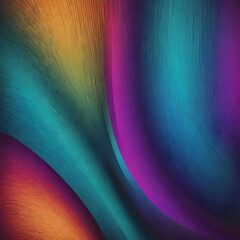 Vibrant Abstract Waves with Dynamic Color Blends