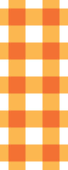 A vibrant pattern featuring alternating orange and yellow stripes, creating a visually appealing design.