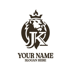 a black and white logo for your name on a white background.