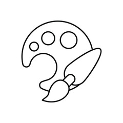 Paint  vector icon