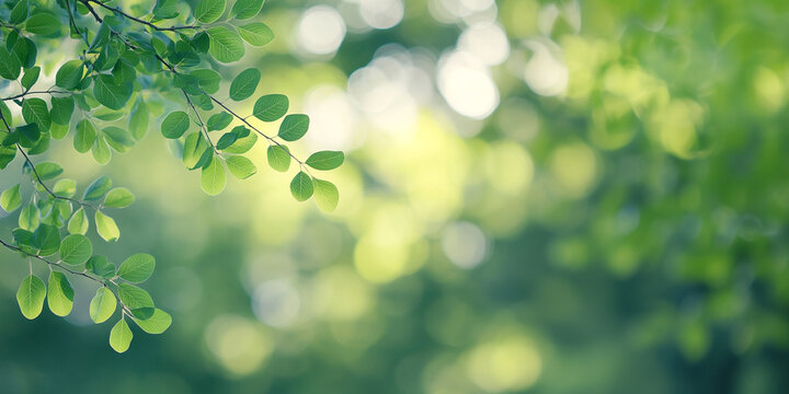 Lush Green Serenity: Nature-Inspired Backgrounds: Plants calming, leaf-filled green backgrounds offer ample space for your text. Perfect for eco-themed designs, nature lovers, or a fresh, natural vibe