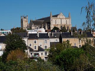 Cathédrale Saint-Pierre. Poitiers, Vienne, Nouvelle-Aquitaine, France