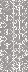 This image features a repeating geometric pattern in muted tones, suitable for textiles or wallpapers.