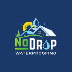 Water protect vector logo template. This design use liquid symbol. Suitable for protection, resistance and guard.