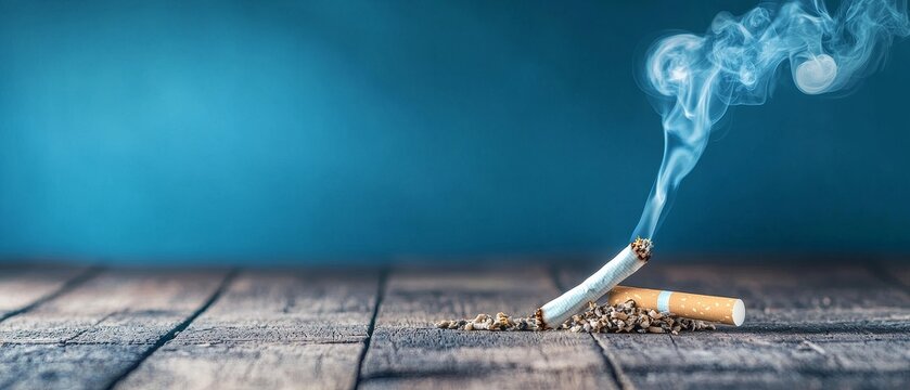 Analyze the connection between smoking cessation programs and improved lung health
