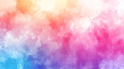 Vibrant Watercolor Abstract Background