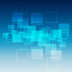 Abstract background. Dynamic shapes composition. Vector illustration