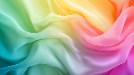 Fototapeta premium Colorful Green Tone Gradient Rainbow Overlay Background