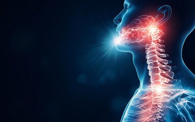 Discuss how throat infections can lead to complications in respiratory diseases