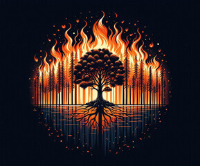 Impact of climate change on forests