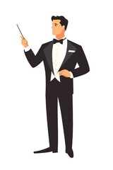 Obraz premium magician with a wand
