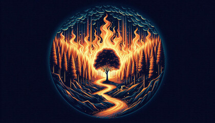 Impact of climate change on forests