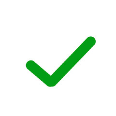 green check mark