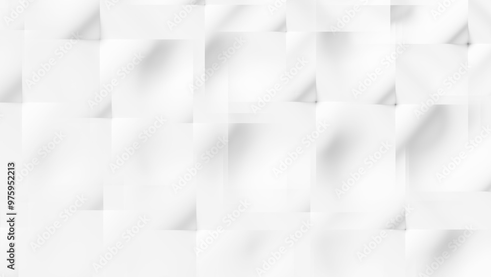 Poster modern minimal abstract black and white monochrome gradient geometrical pattern organic bend squares