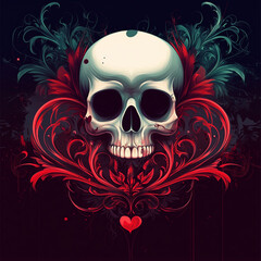 Generative AI, Artistic Symbolism of Life and Death