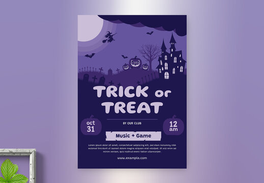 Trick or Treat Flyer