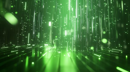 Fototapeta premium futuristic green background for ads