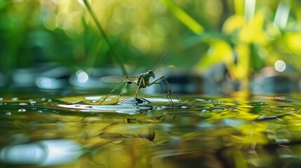 water strider wallpaper