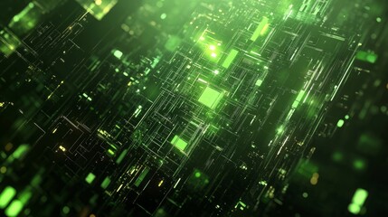 futuristic green background for ads