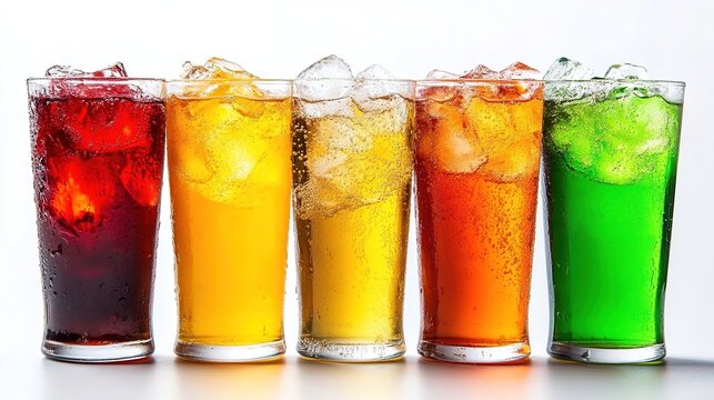 Premium soft drink featuring a high-quality and refined design, ideal for upscale beverage presentations and luxury branding