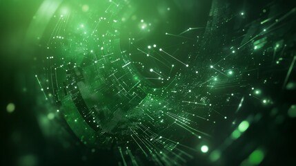 Fototapeta premium futuristic green background for ads