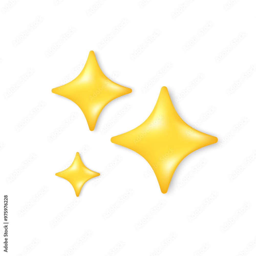 Poster 3D Generate AI icon. Artificial intelligence and Machine learning technology. AI enters by command prompt to generate ideas. Chat with AI. Icon element for app and web. Vector illustration.