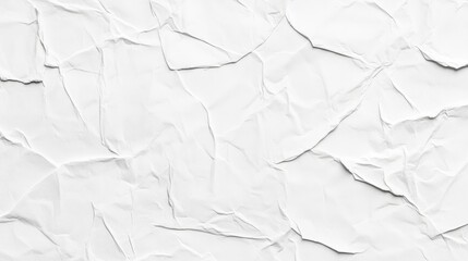 Obraz premium Subtle white paper texture with faint wrinkles, ideal for minimalist stationery or clean background use