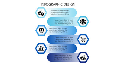Infographicdesign template process diagram, presentations, workflow layout, banner, flow chart, info graph. Concept of business model successive steps. pastel graphic elements.