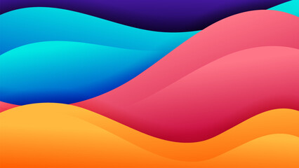 Vector background with soft gradient color on background .Vector background for wallpaper. Eps 10