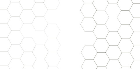 Abstract white background with hexagon and hexagonal background. Luxury white pattern with hexagons. abstract 3d hexagonal background with shadow. 3D futuristic abstract honeycomb mosaic background.