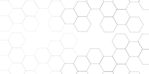 Abstract white background with hexagon and hexagonal background. Luxury white pattern with hexagons. abstract 3d hexagonal background with shadow. 3D futuristic abstract honeycomb mosaic background.