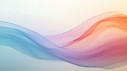 Soft waves of color fading into one another, creating a calming, abstract gradient.