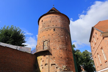 Turm am Burgmuseum in Plau am See