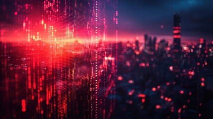 Fototapeta premium Stock market or forex trading graph and candlestick chart suitable for financial investment concept. Economy trends background for business idea and all art work design. Abstract finance background.