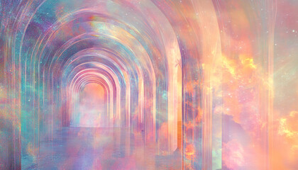 abstract colorful background with lines