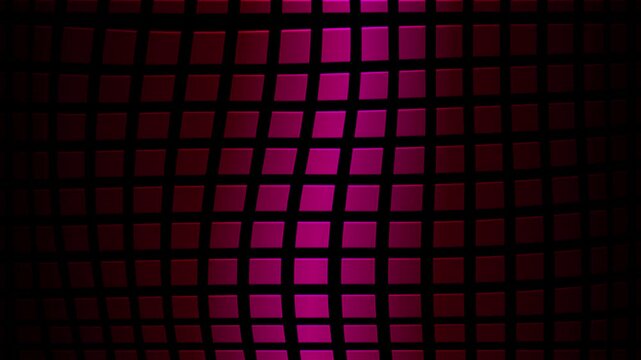 animated video with a background of boxes moving like waves with red and purple colors. moving box background footage.