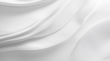 Soft White Fabric with Elegant Texture