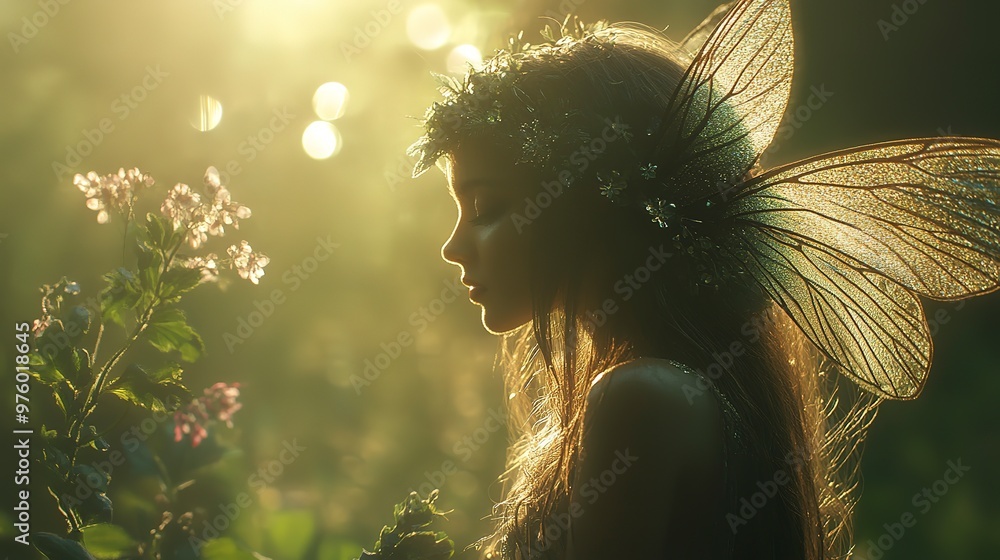 Canvas Prints Mystical Forest Fairy 