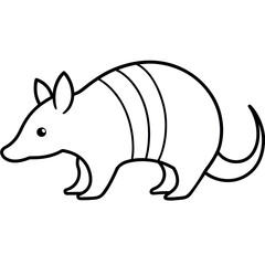 High-Quality Armadillo Vector Graphics for Your Designs