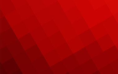 Gradient red background. Abstract vector texture with intersecting light and dark red squares. EPS 10. Illustration