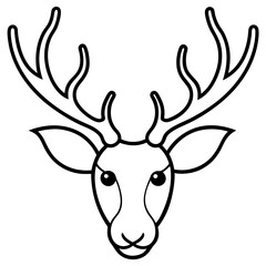 a-pair-of-stylized-antlers--either-standalone-or-a vector
