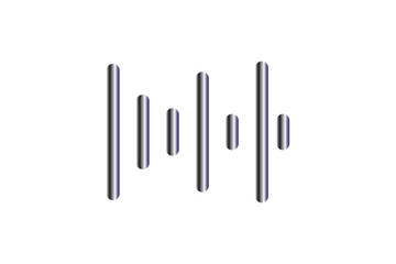 sound icon set. digital recorder voice audio wave vector symbol. soundwave frequency icon in black and white color. Sound waves, Equalizer, Audio waves, Radio signal,