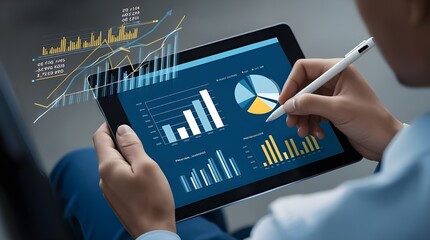 Analyzing Data on a Digital Tablet