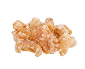 fried pork rind isolated on transparent png
