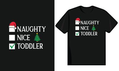 Christmas Typography T-Shirt Design